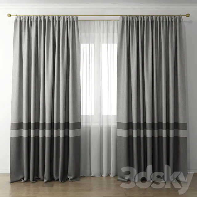 Curtain 21 3DModel
