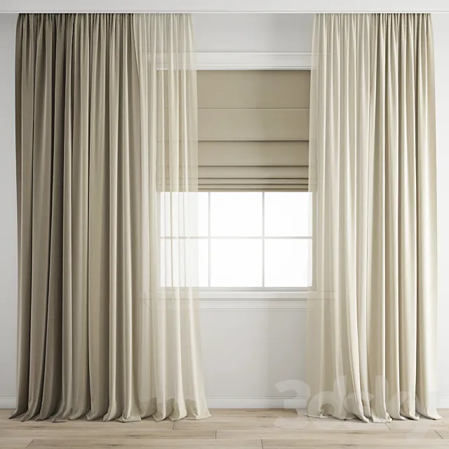 Curtain 216 3DModel