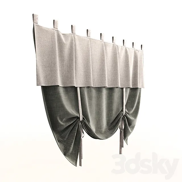 Curtain 22 3DModel