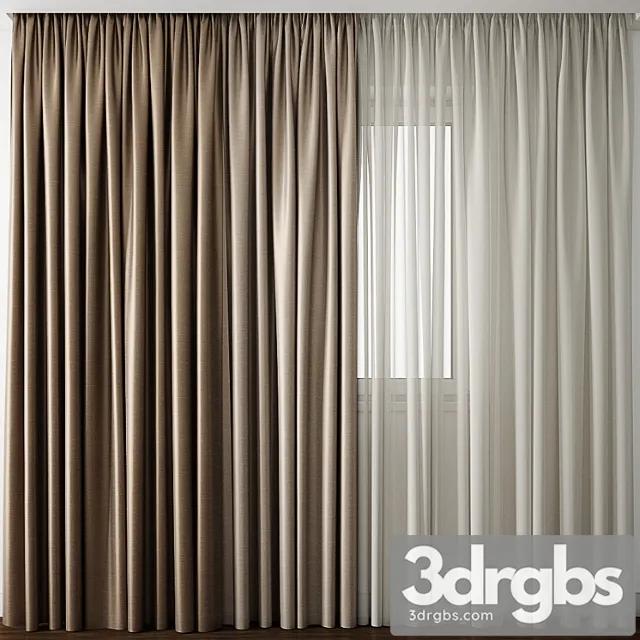 Curtain 23 3 3D Model Free