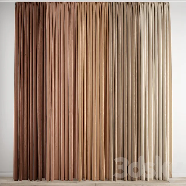 Curtain 231 3D Model