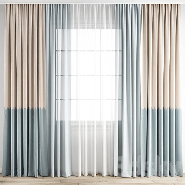 Curtain 233 3DModel