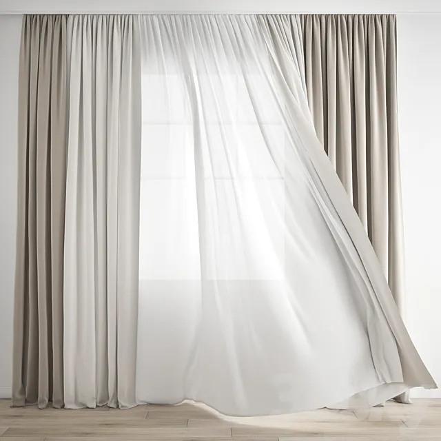 Curtain 266 3DModel