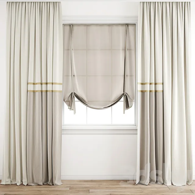 Curtain 276 3D Model