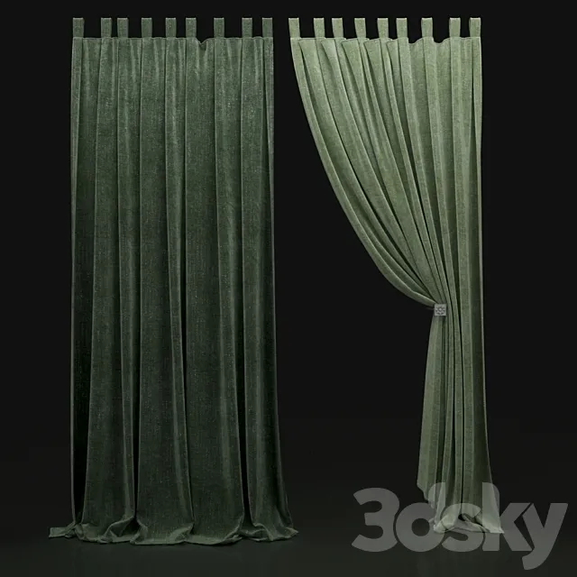 Curtain 279 3D Model