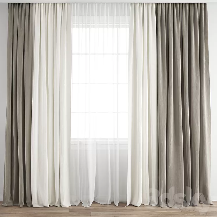 Curtain 279 3D Model