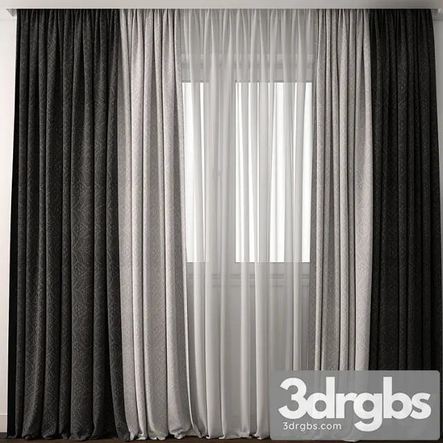 Curtain 28 3D Model Free