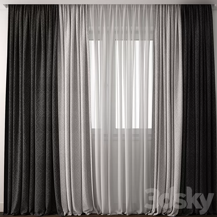 Curtain 28 3D Model