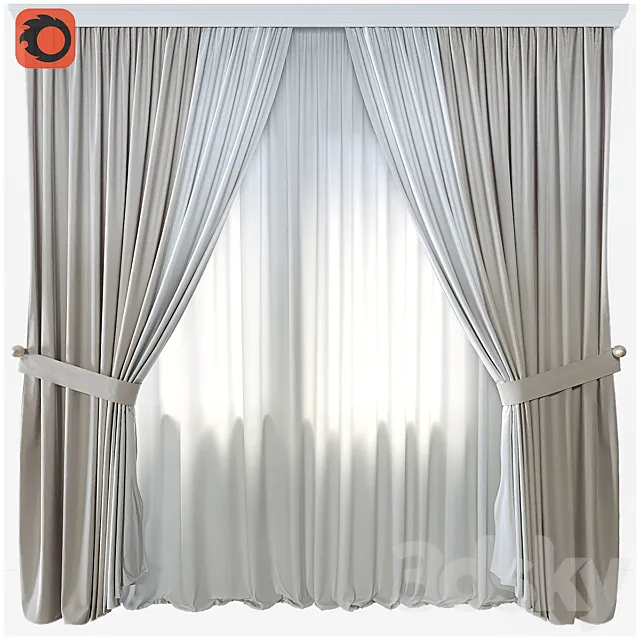 Curtain 28 3DModel