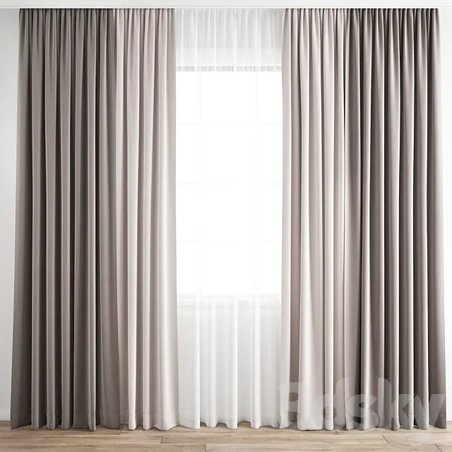 Curtain 280 3D Model