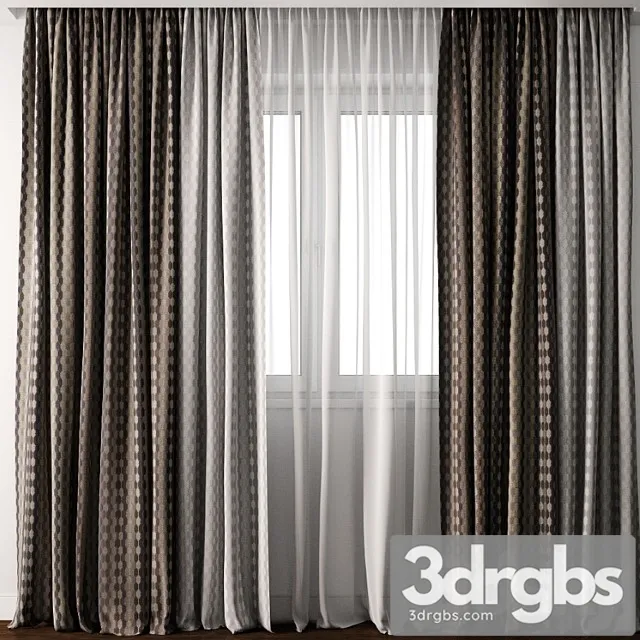 Curtain 29 3D Model Free