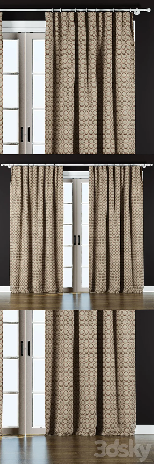CURTAIN 3 3D Model