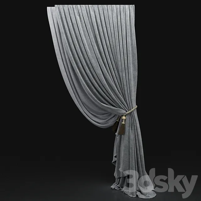 Curtain 302 3DModel