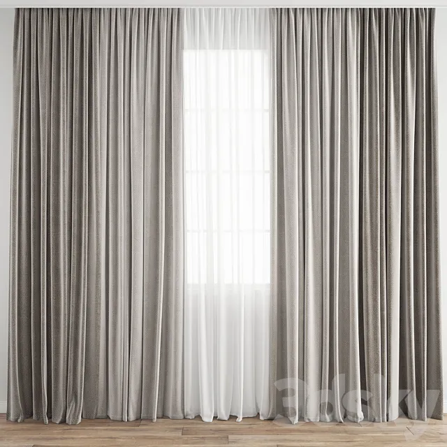 Curtain 303 3DModel