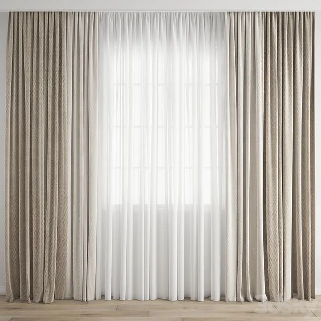 Curtain 304 3D Model