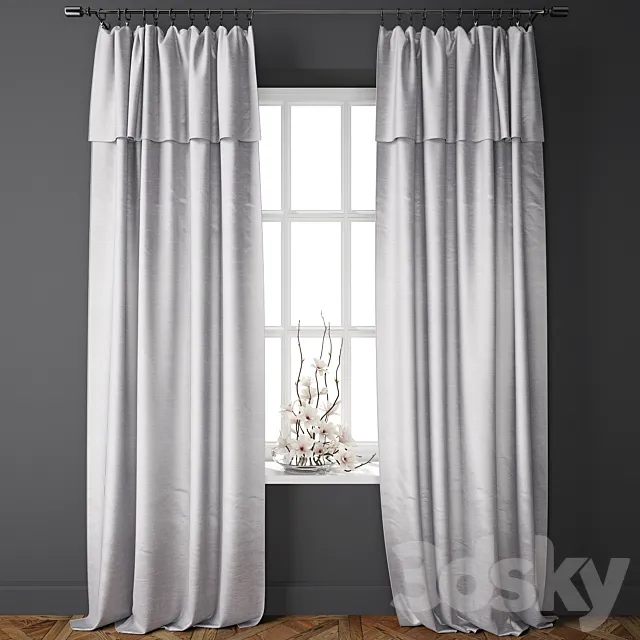 Curtain 34 3DModel