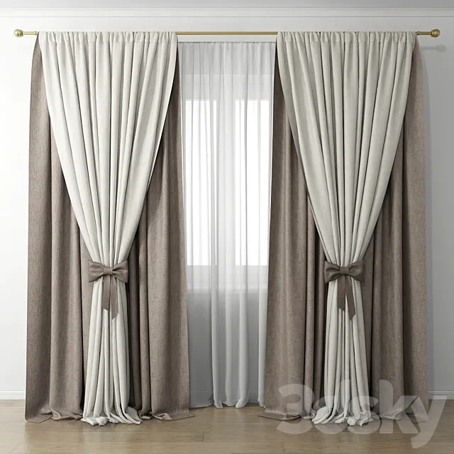 Curtain 35 3D Model