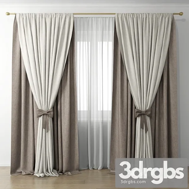 Curtain 35 5 3D Model Free