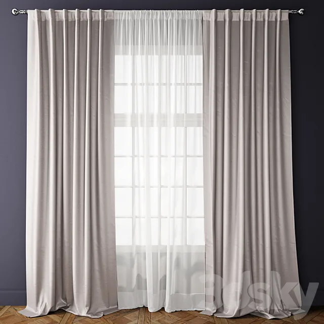 Curtain 36 3DModel