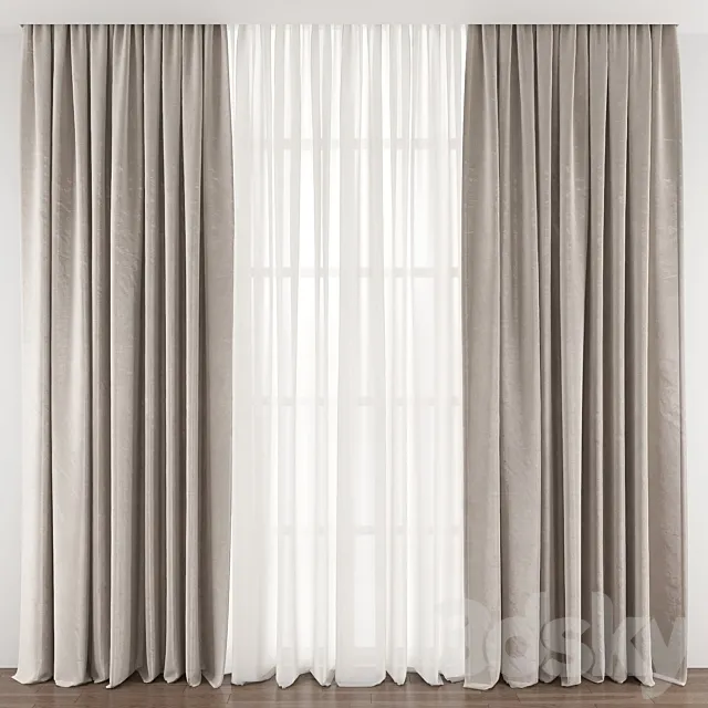 Curtain 369 3DModel