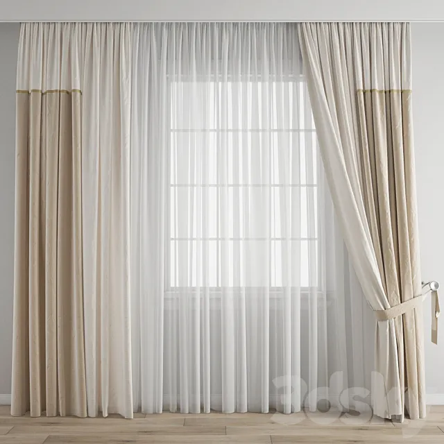 Curtain 371 3DModel