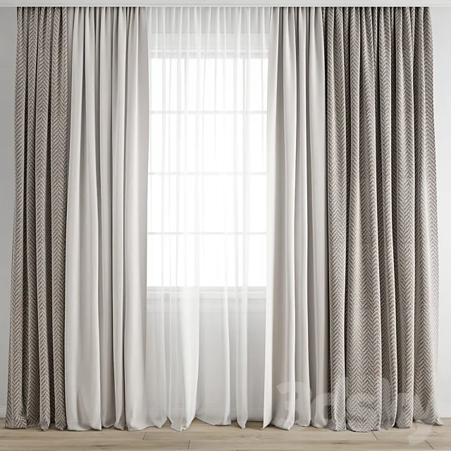 Curtain 372 3DModel