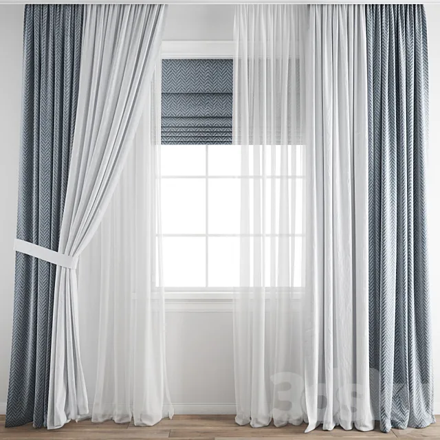Curtain 373 3DModel