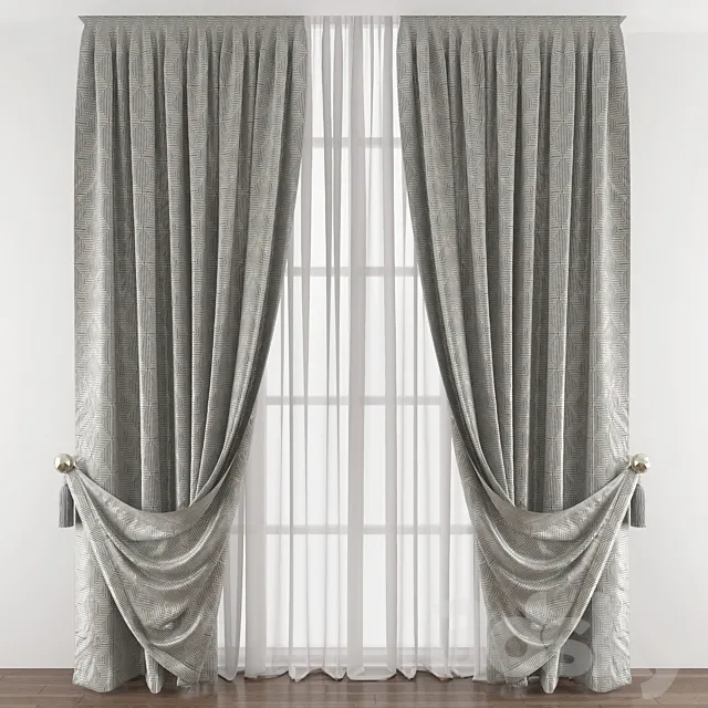 Curtain 374 3DModel