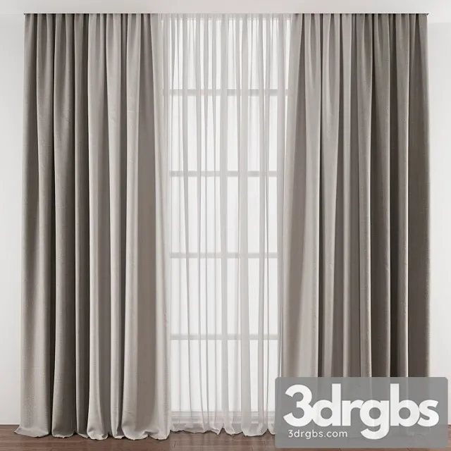 Curtain 384 3D Model Free
