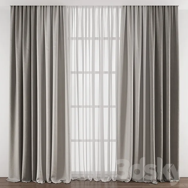 Curtain 384 3DModel