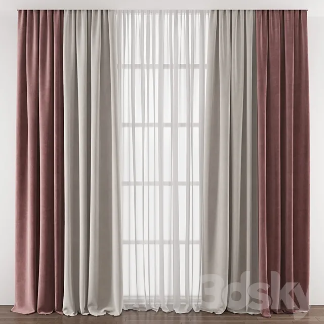 Curtain 386 3DModel