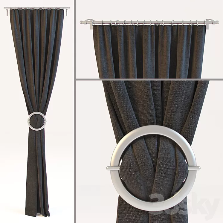 curtain 3D Model
