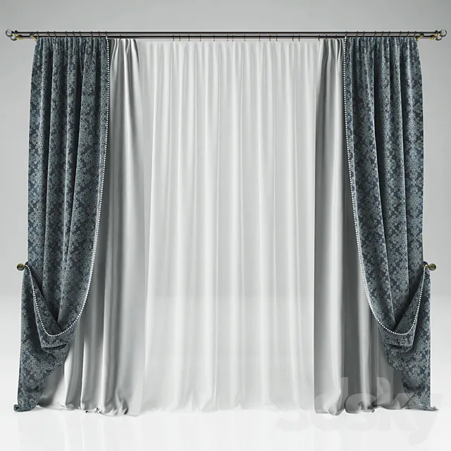Curtain 3D Model