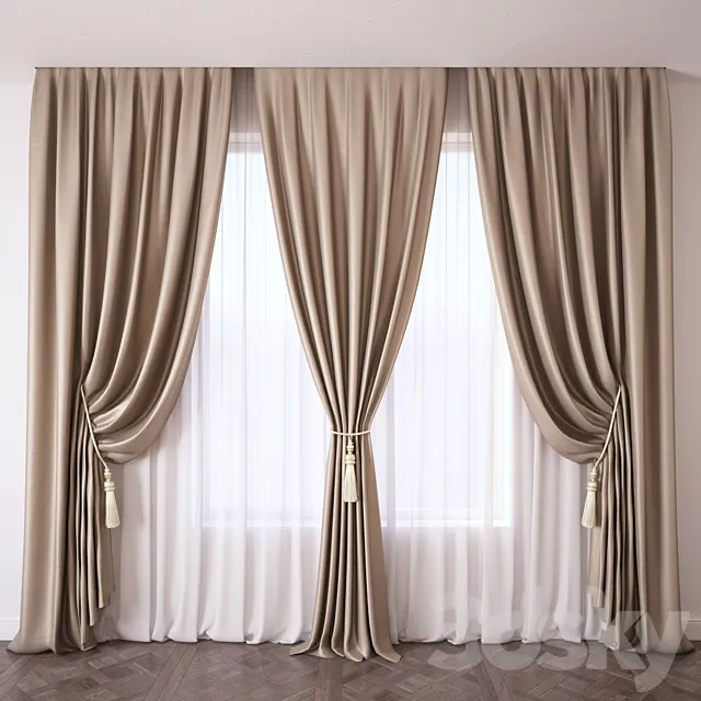 Curtain 3D Model