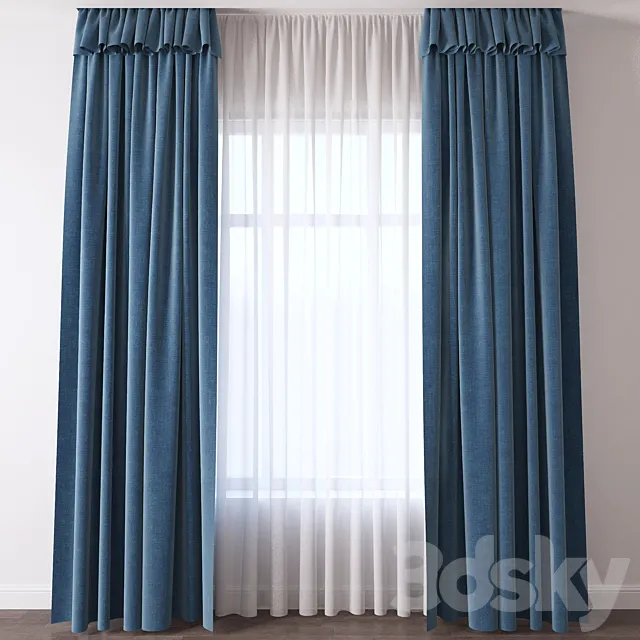 Curtain 3D Model