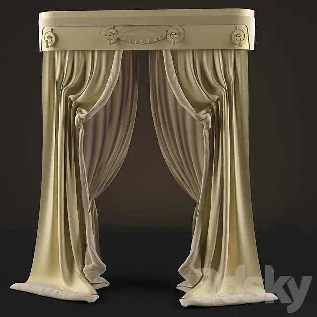 curtain 3D Model