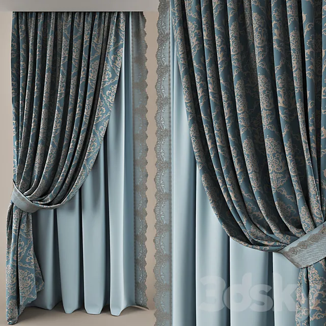 Curtain 3D Model