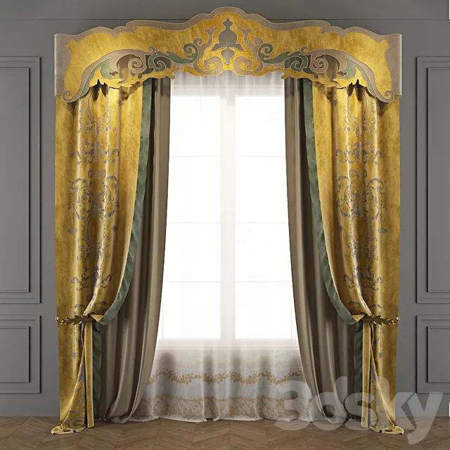 curtain 3D Model