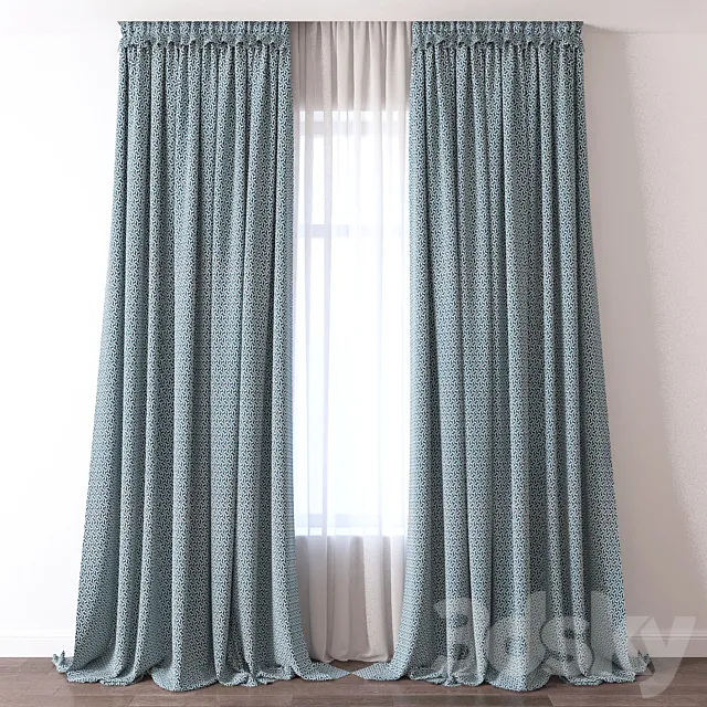Curtain 3D Model