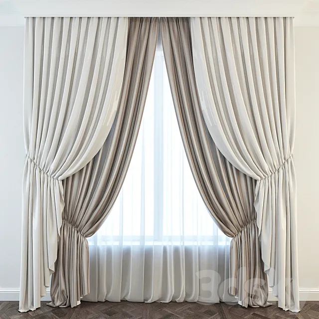 Curtain 3D Model