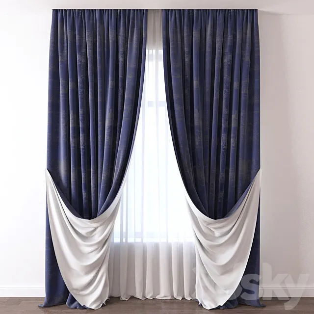 Curtain 3D Model