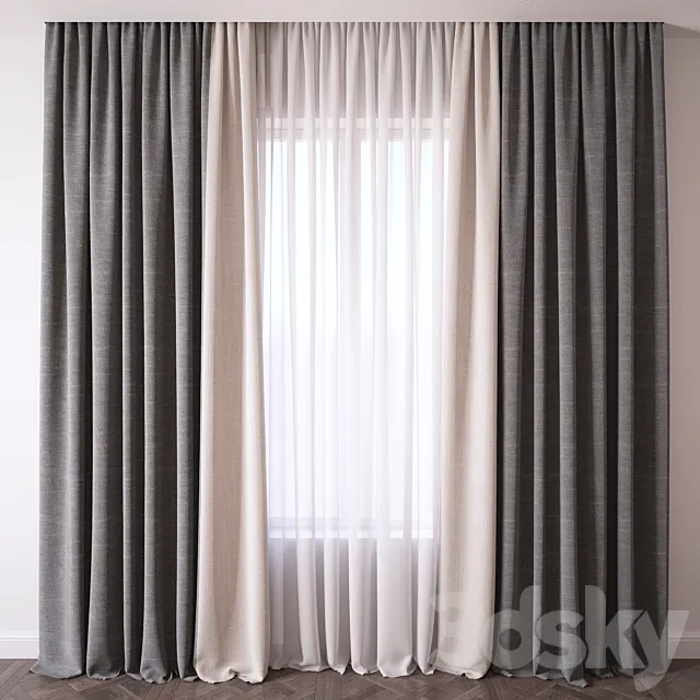 Curtain 3DModel
