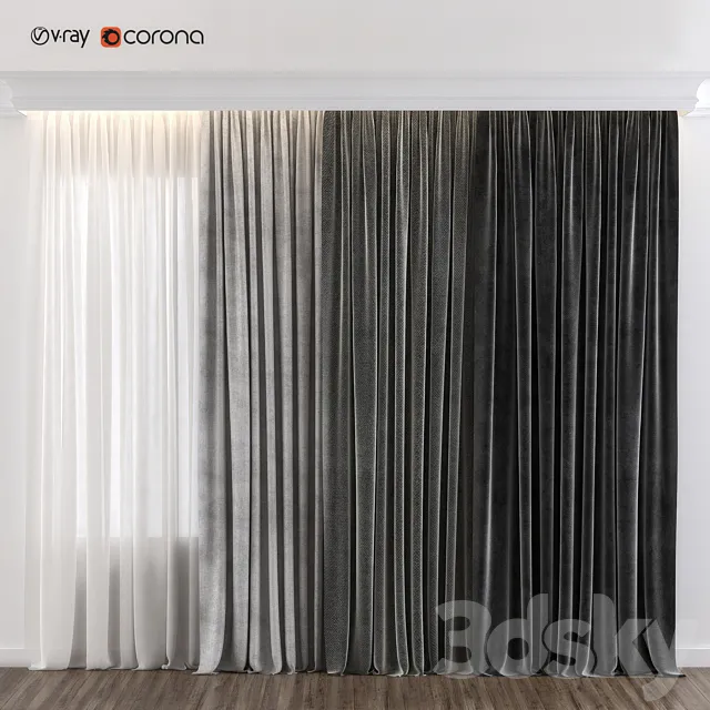 Curtain 3DModel