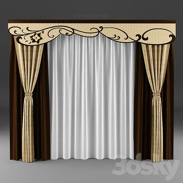 Curtain 3DModel