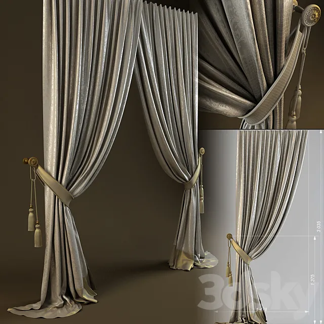 Curtain 3DModel