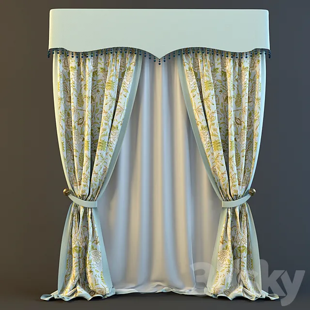 Curtain 3DModel