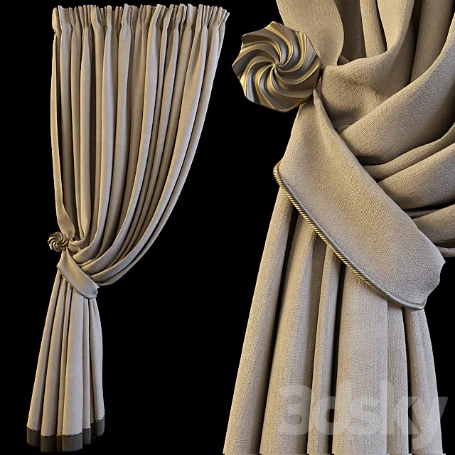 curtain 3DModel
