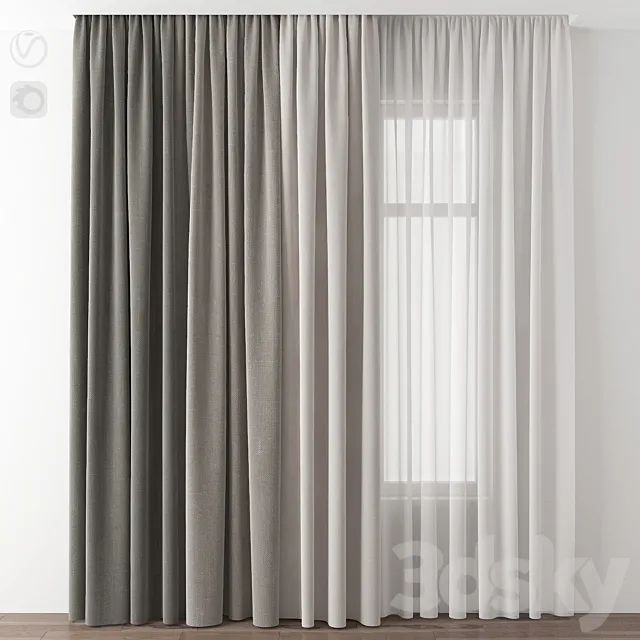Curtain 3DModel