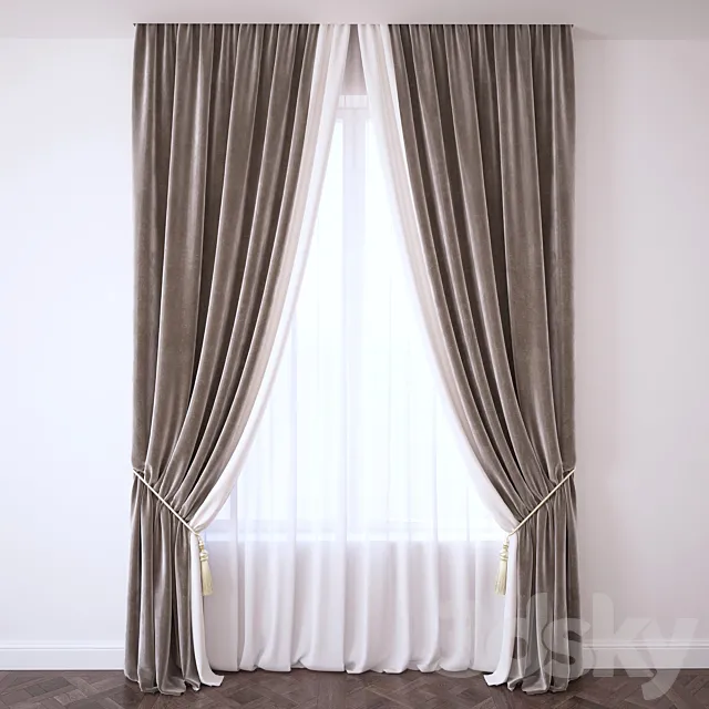 Curtain 3DModel