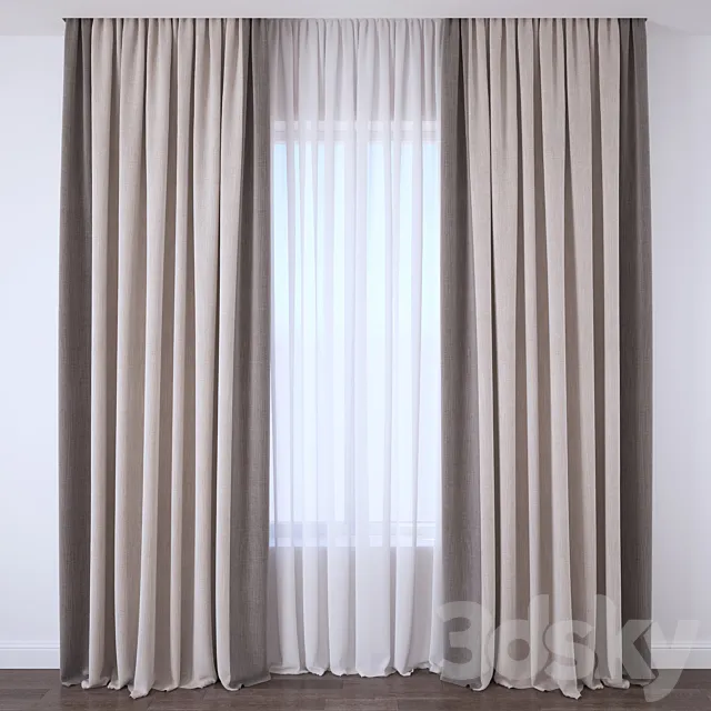 Curtain 3DModel
